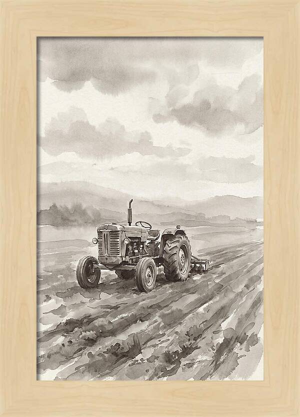 Tractor In The Field