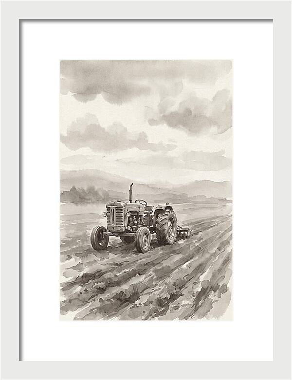 Tractor In The Field