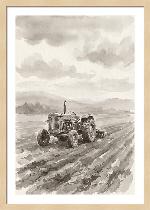Tractor In The Field