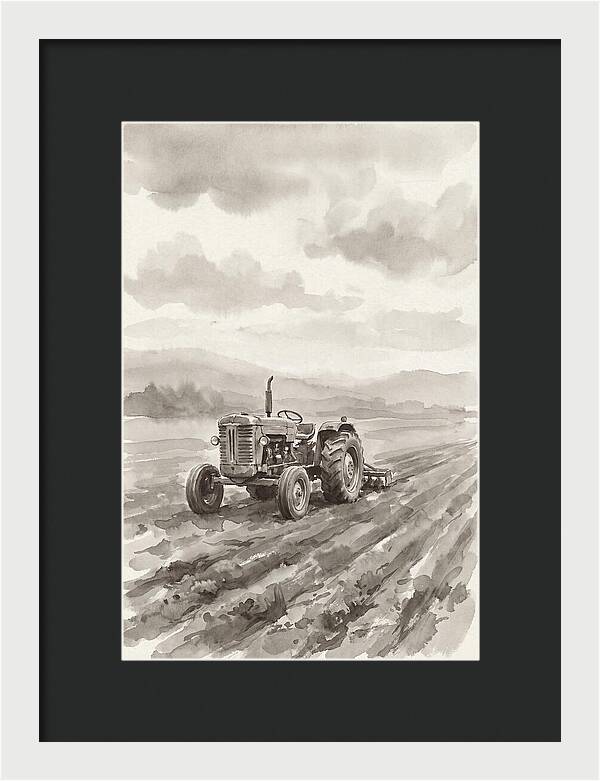 Tractor In The Field