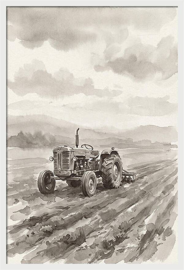 Tractor In The Field