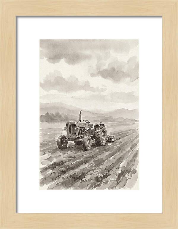 Tractor In The Field