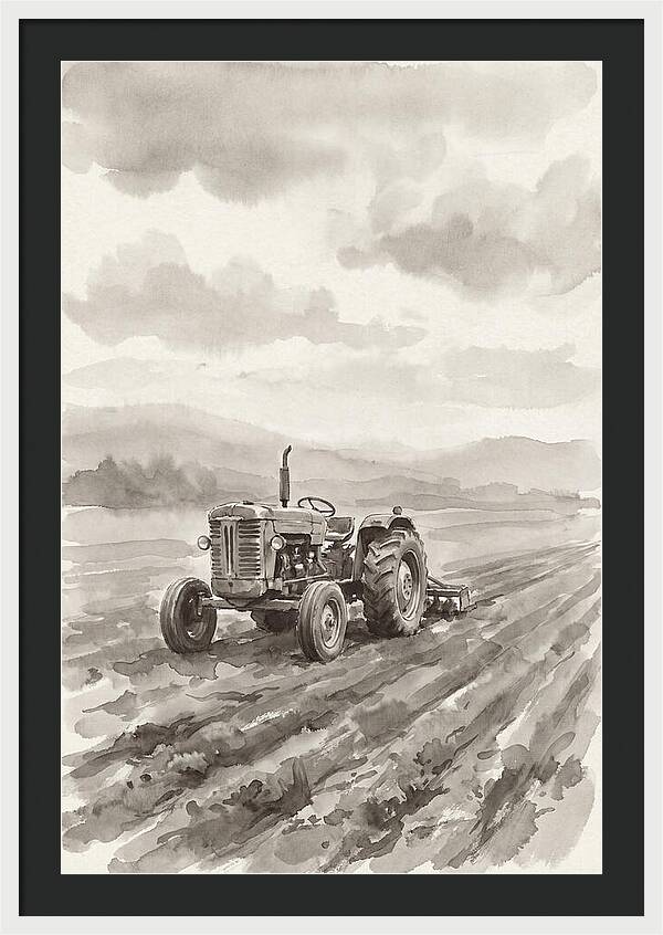 Tractor In The Field