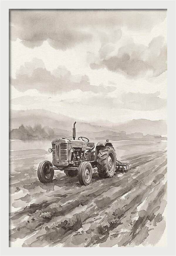 Tractor In The Field