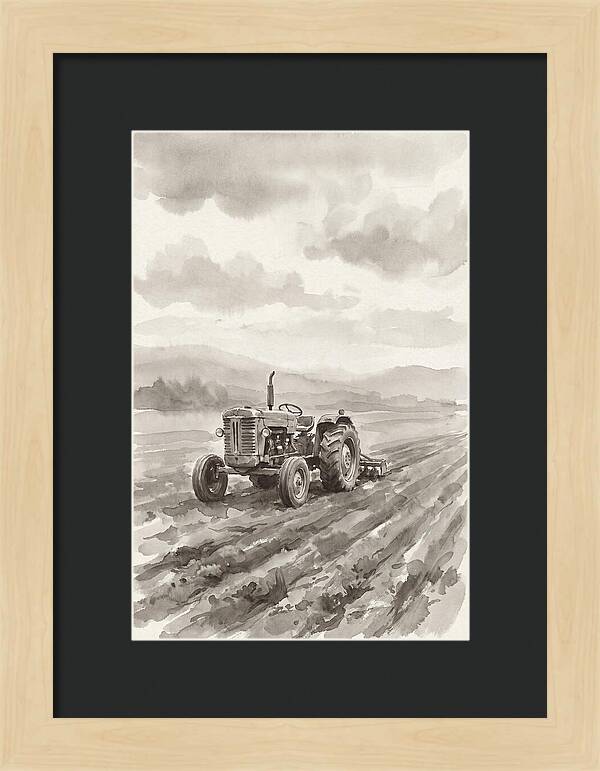 Tractor In The Field