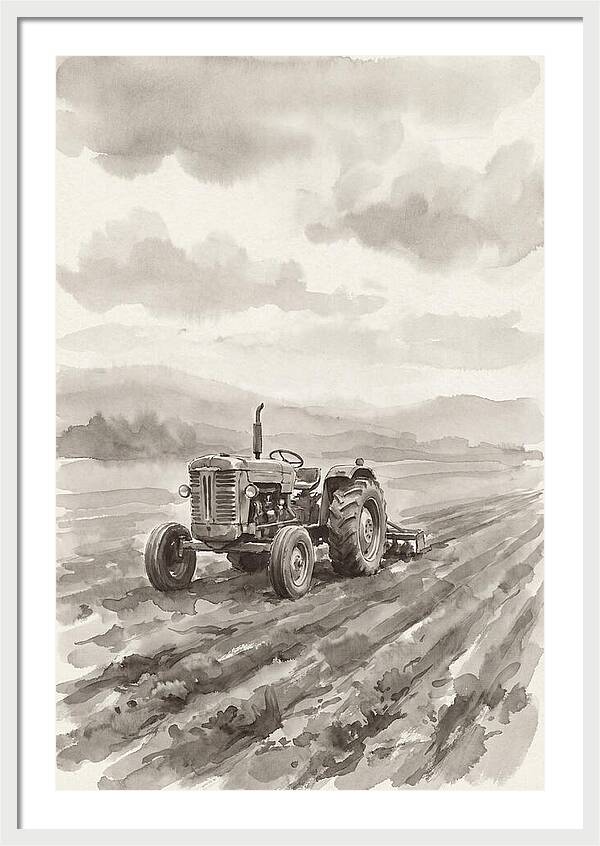 Tractor In The Field