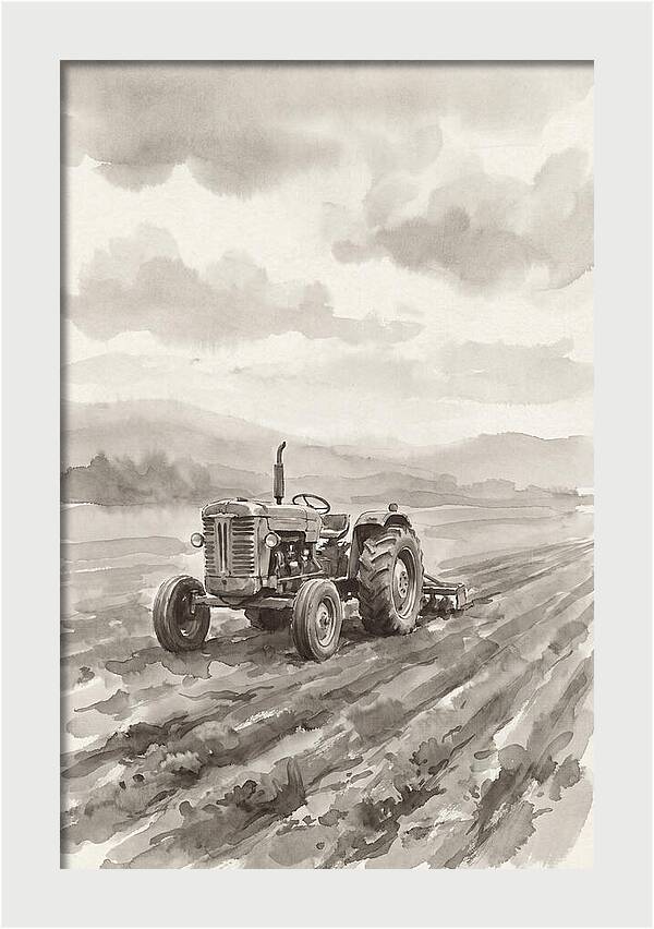Tractor In The Field