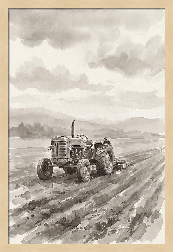 Tractor In The Field