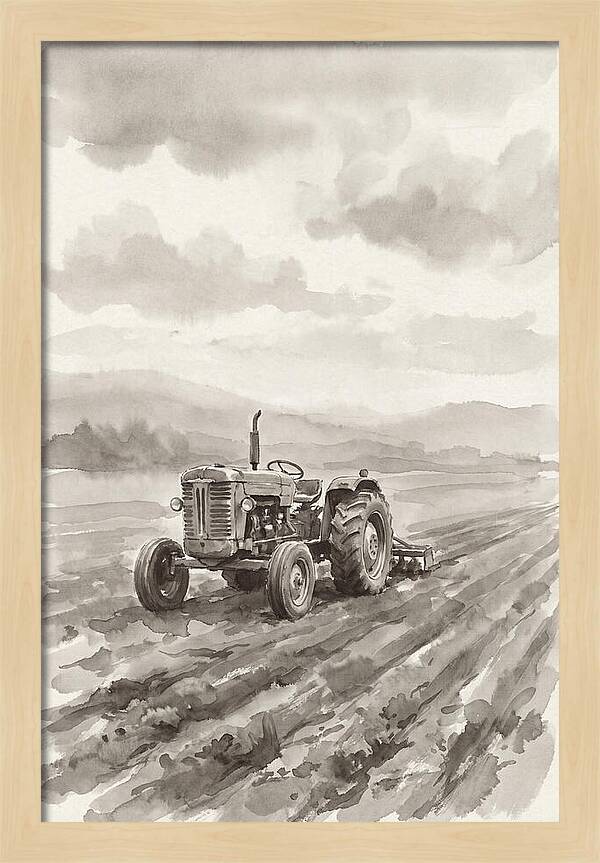 Tractor In The Field