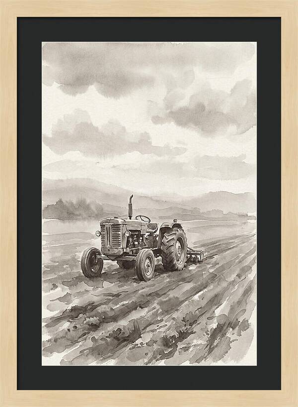 Tractor In The Field