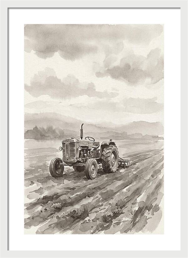 Tractor In The Field