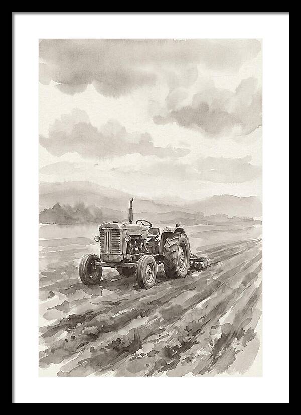 Tractor In The Field