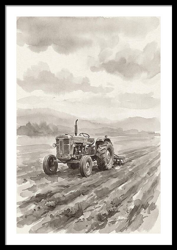 Tractor In The Field