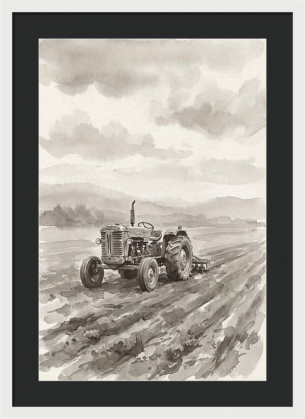 Tractor In The Field