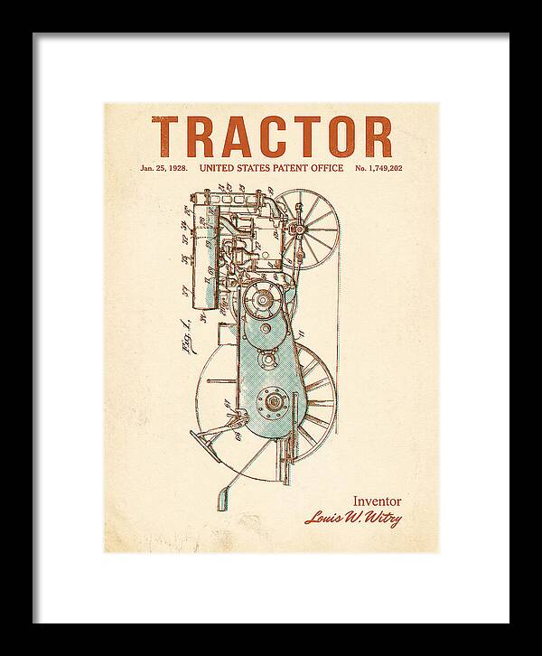 Tractor Retro Patent Us1749202