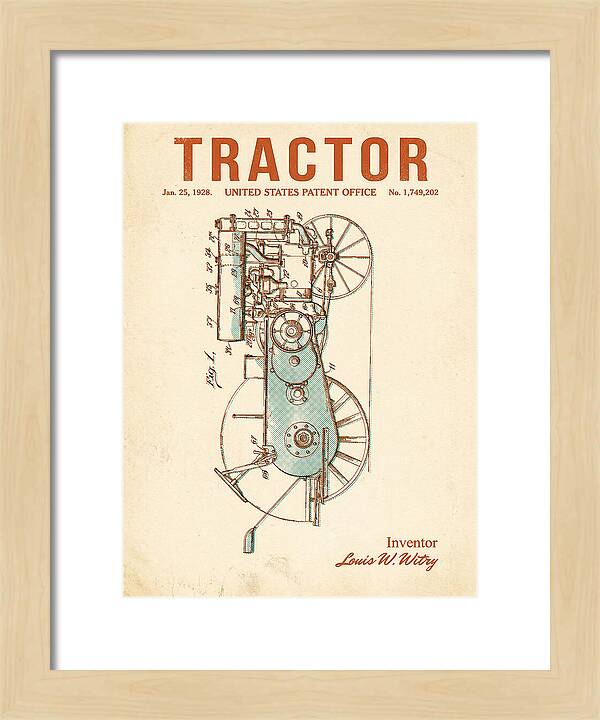 Tractor Retro Patent Us1749202