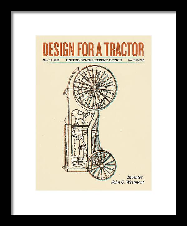 Tractor Retro Patent Usd58280s