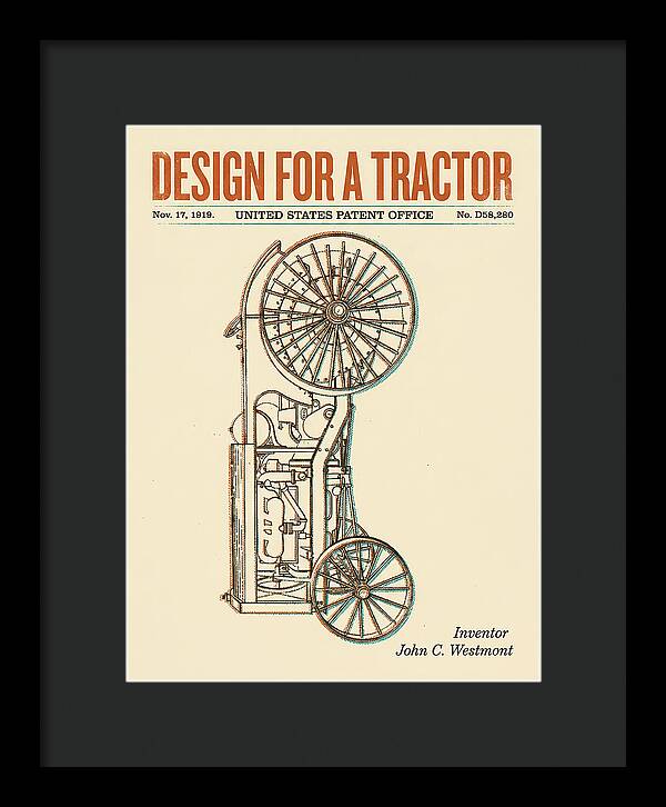 Tractor Retro Patent Usd58280s