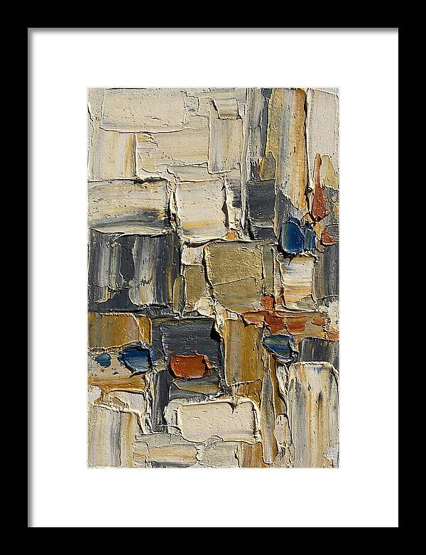 Tractorinspired Abstract Composition