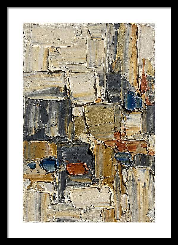 Tractorinspired Abstract Composition