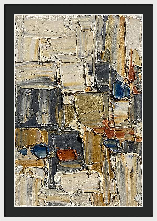 Tractorinspired Abstract Composition