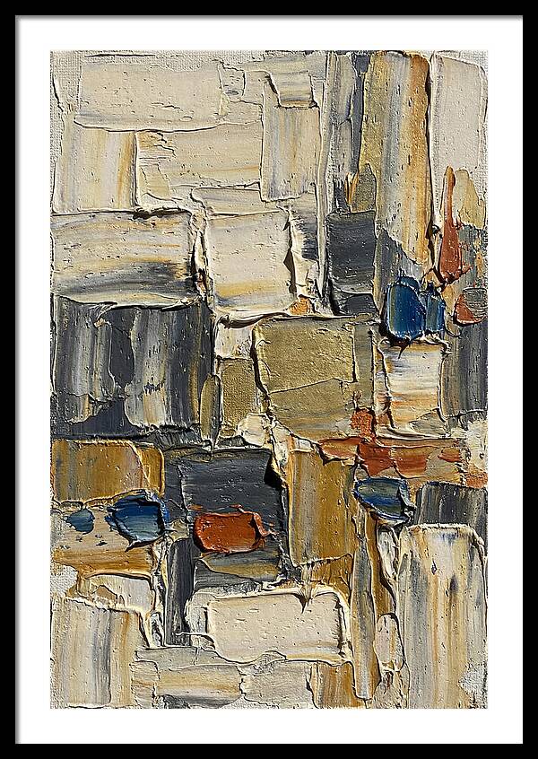 Tractorinspired Abstract Composition