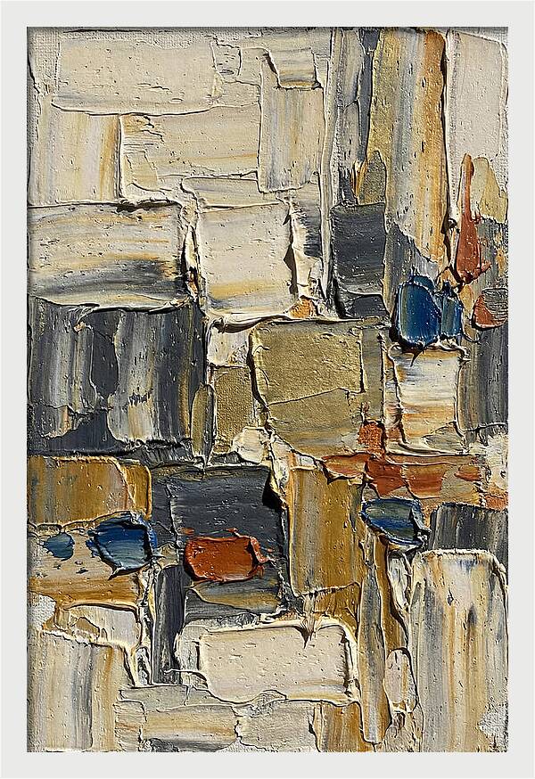 Tractorinspired Abstract Composition
