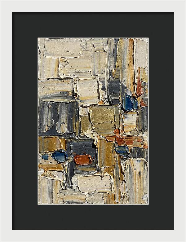 Tractorinspired Abstract Composition