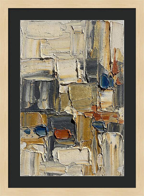 Tractorinspired Abstract Composition