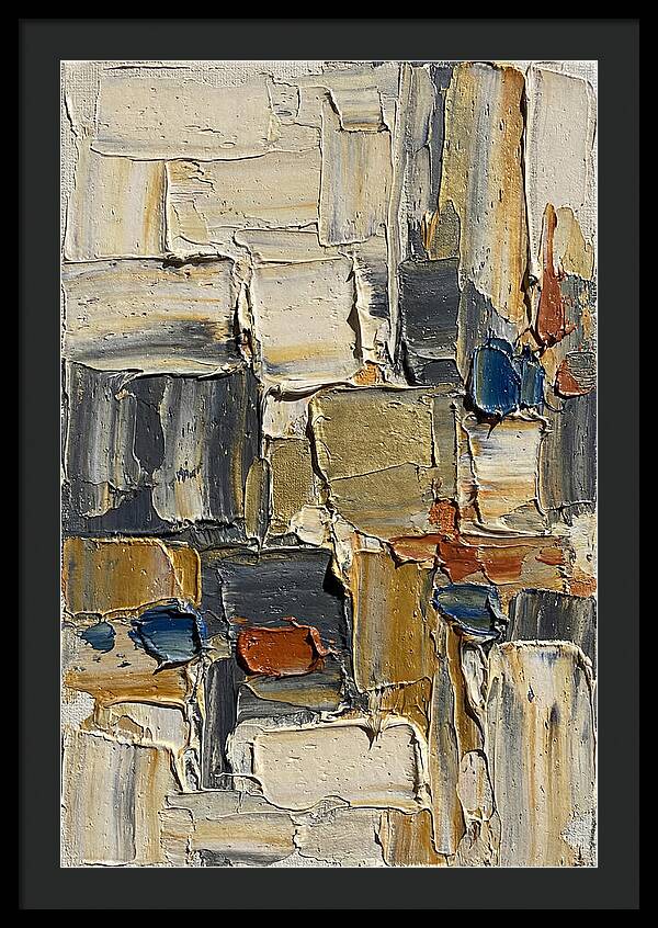 Tractorinspired Abstract Composition