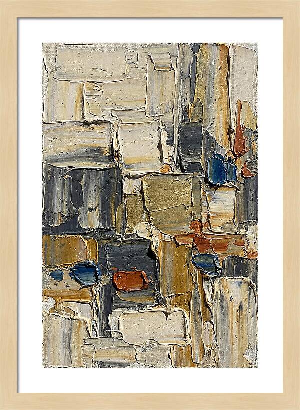 Tractorinspired Abstract Composition