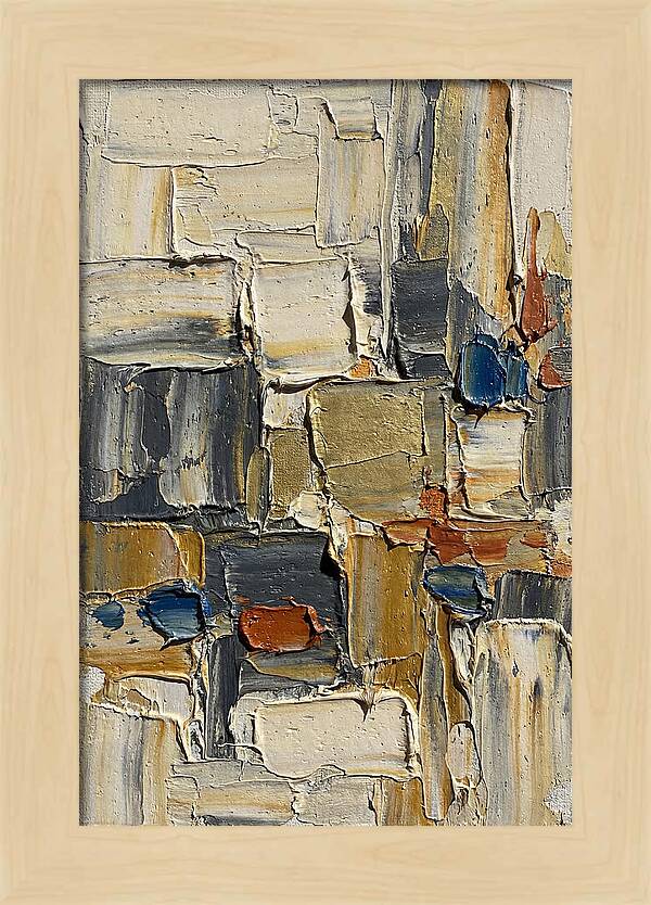 Tractorinspired Abstract Composition