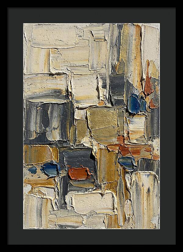 Tractorinspired Abstract Composition