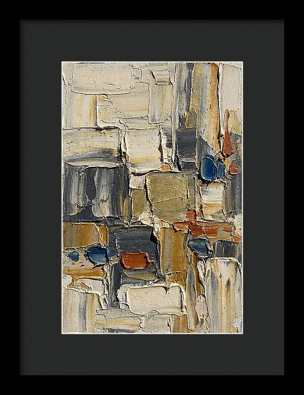 Tractorinspired Abstract Composition