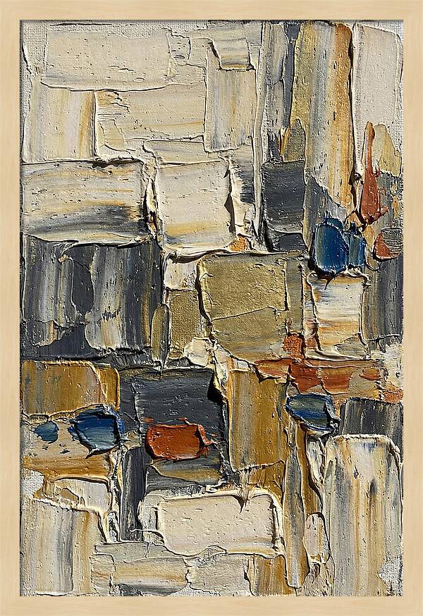 Tractorinspired Abstract Composition