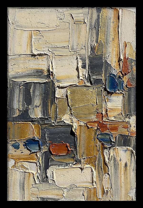 Tractorinspired Abstract Composition