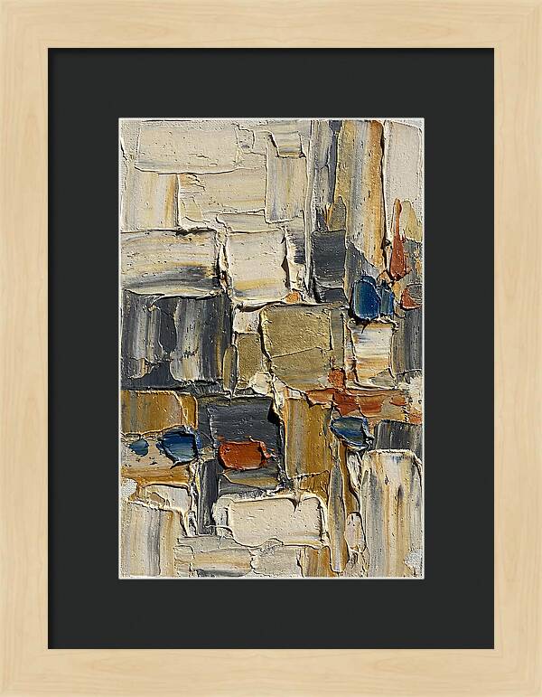 Tractorinspired Abstract Composition