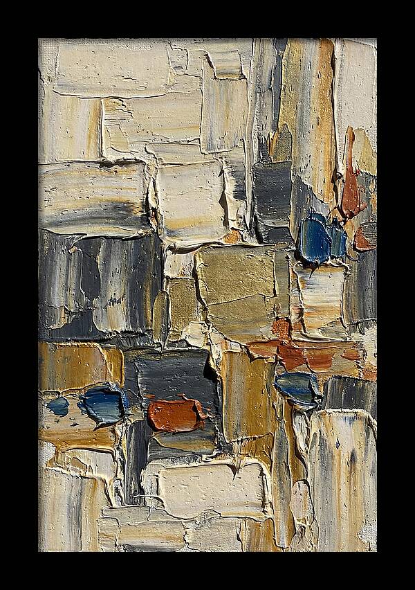 Tractorinspired Abstract Composition