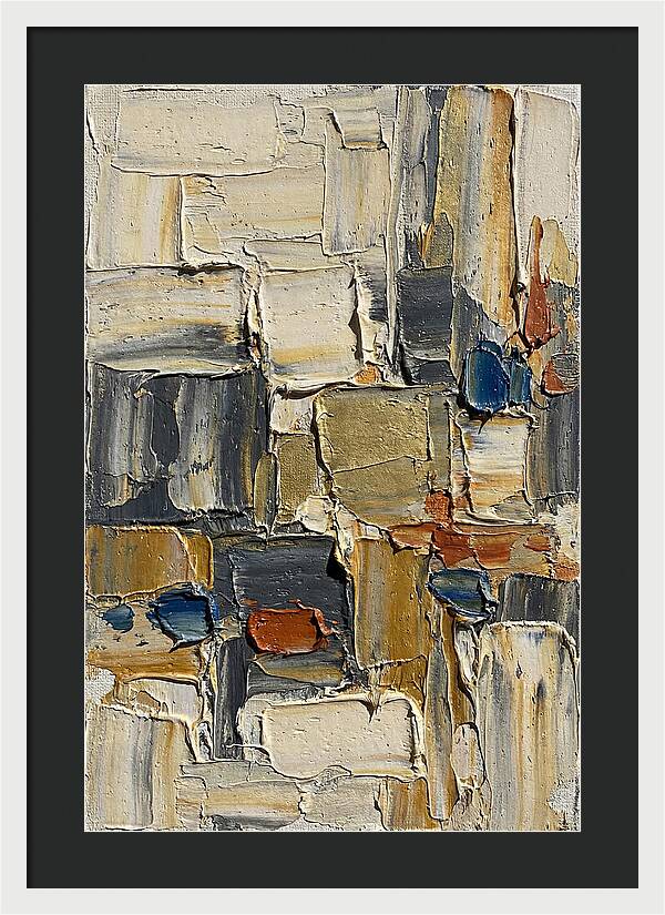 Tractorinspired Abstract Composition