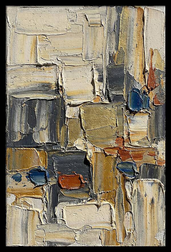 Tractorinspired Abstract Composition