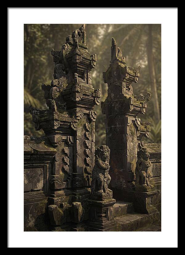 Traditional Balinese Temple Gate
