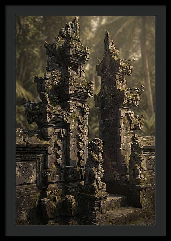 Traditional Balinese Temple Gate