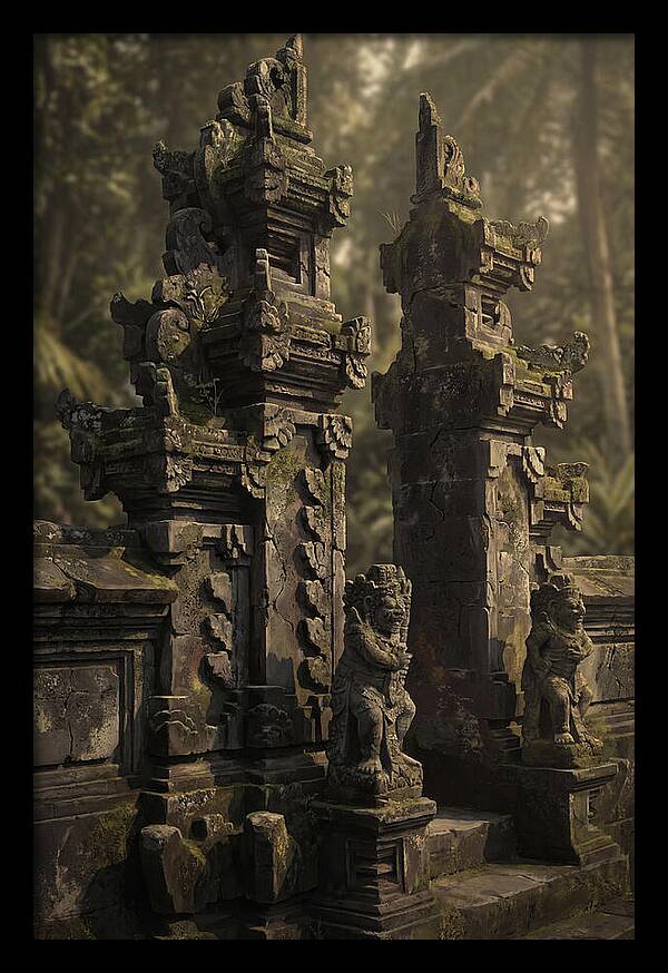 Traditional Balinese Temple Gate