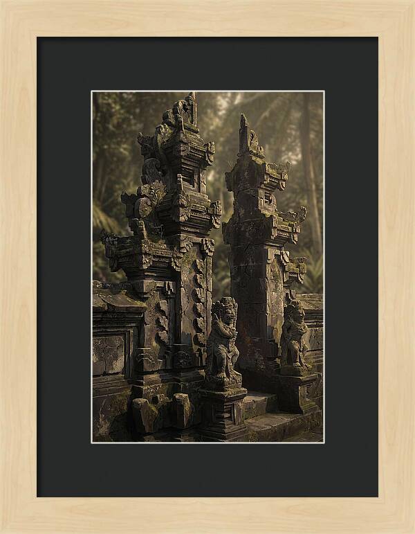 Traditional Balinese Temple Gate