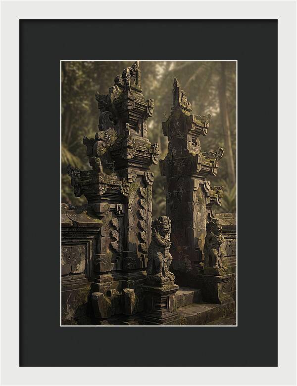Traditional Balinese Temple Gate