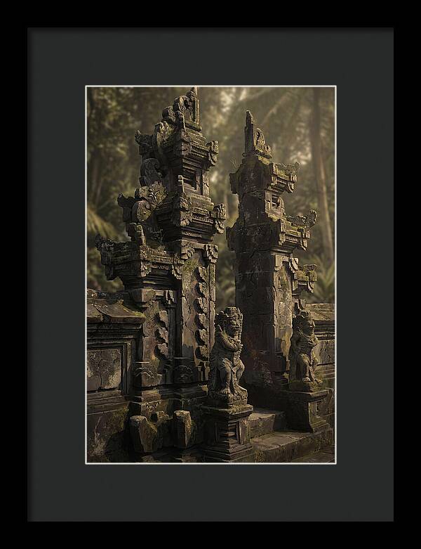 Traditional Balinese Temple Gate