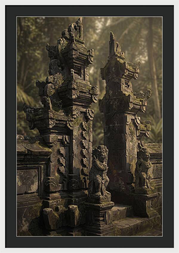 Traditional Balinese Temple Gate