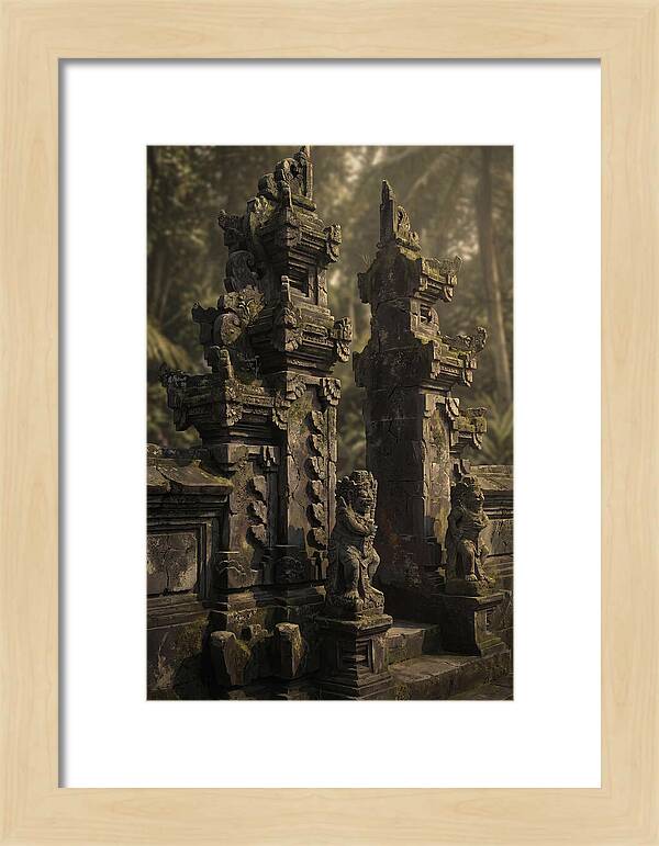 Traditional Balinese Temple Gate
