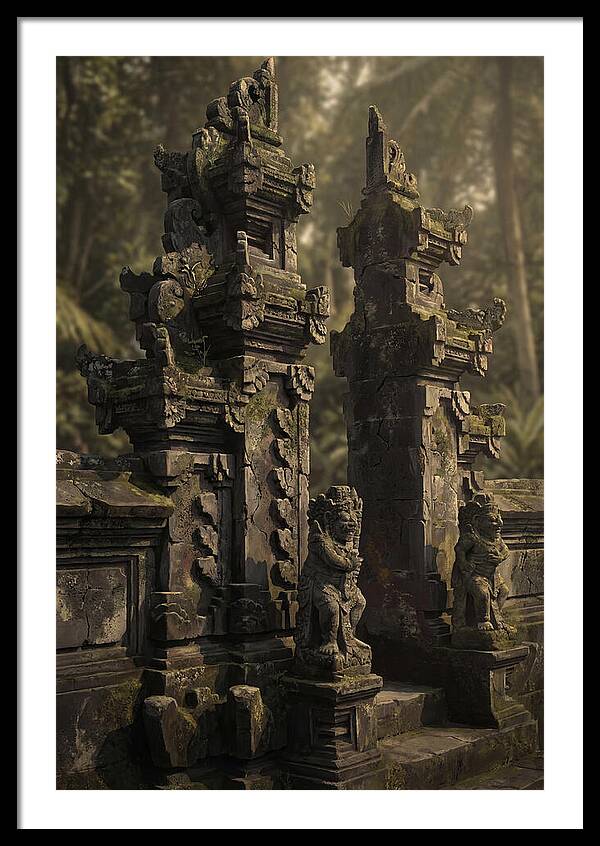 Traditional Balinese Temple Gate
