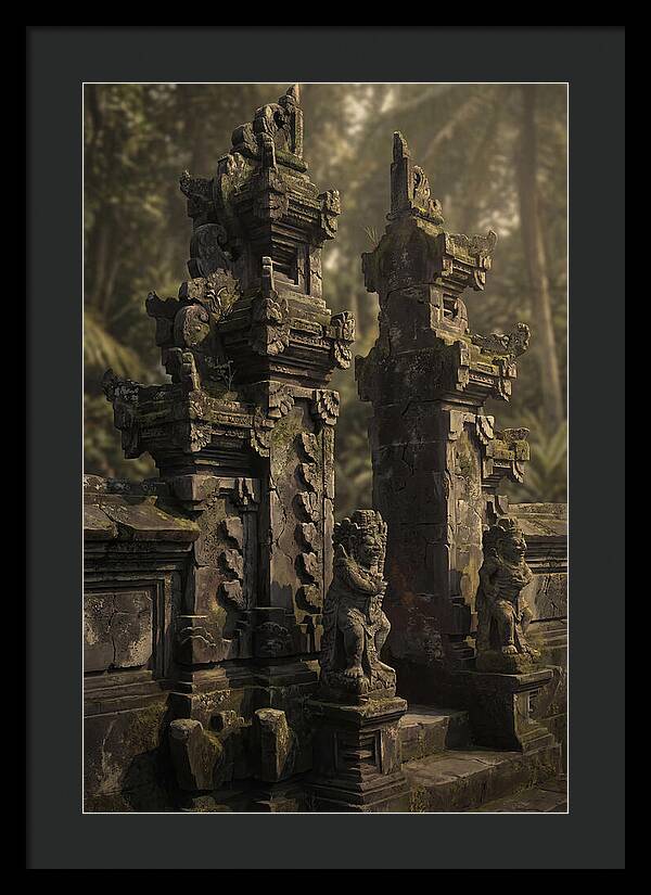 Traditional Balinese Temple Gate